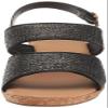 EVANS Women's Extra Wide FIT Milly Wedge, Black, 8 view 2