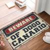 Porch Rugs Outdoor Beware of Dogo Canario Doormat Doormat Fall Cool Rugs (Size : 50X80CM) view 1