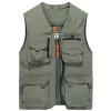 CJQJPNZ Color Matching Vest for Men, Waterproof and Tactical 8828 EN8 XL view 1