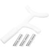 BESPORTBLE Fletching Remover Tool for Hunting Arrows Scraper Comfortable Handle Efficient Arrow Shaft Maintenance for Archery Enthusiasts view 1