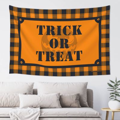 Abipuir Outdoor Bar Accessories Decor Trick Or Treat Halloween Tapestry 3 Stuff for Boys Room Tapestry Funny (Size : 75X100CM)