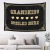 Abipuir Outdoor Bar Accessories Decor Grandkids Spoiled Here Tapestry Stuff for Boys Room Tapestry Funny (Size : 92X150CM)