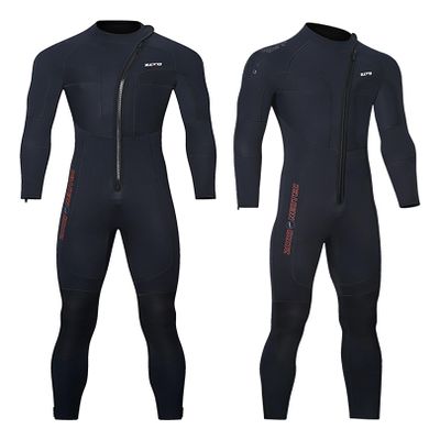 clhjinruoliu 5MM Neoprene Men Women Scuba Underwater Hunting Spearfishing Diving Suit Full Body Snorkeling Swim Kayaking Surfing Wetsuit,Men,L