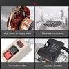 550W Electric Sheep Clipper Grinder Blade Sharpener Machine Goat Sheep Shearing Clipper Goat Shears Scissors, Diameter Thick Aluminum Grinding Disc for Sheep Cattle Farm,13straightblade view 2