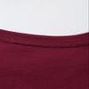 ALBVLE Women's T-Shirt Slogan Graphic Tee T-Shirt for Women (Color : Burgundy, Size : Medium) view 3