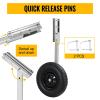 Migoda Premium Boat Launching Wheels, 12" Transom Launching Wheel with 600lbs Loading Capacity, Jon Wheels for Inflatable & Aluminum Boats, Quickly Install with 2 PCS Quick Release Pins view 4