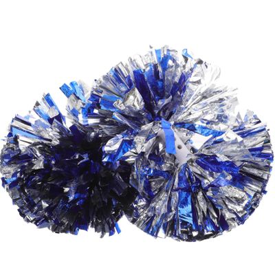 BESPORTBLE 2pcs Cheerleading Pompoms Metallic and Eye-catching Handheld Cheer Props for Sports Events Dance and Team Spirit Celebrations