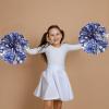 BESPORTBLE 2pcs Cheerleading Pompoms Metallic and Eye-catching Handheld Cheer Props for Sports Events Dance and Team Spirit Celebrations view 2
