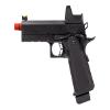 Goldenball Raven 1911 Airsoft Pistol 4.3 Hi Capa w/Red Dot - Black view 1