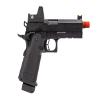 Goldenball Raven 1911 Airsoft Pistol 4.3 Hi Capa w/Red Dot - Black view 2