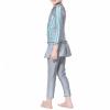 Girls Swimwear Conservative Swimwear Kids Muslim Full Cover Girls Moderate Summer 4 Year Old Girl (Grey, 2-3Years) view 2