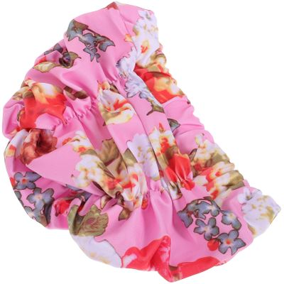 Toddmomy Women Printed Swim Cap for Hair Comfortable Elastic Swimming Hat Chinlon Material Fashionable Design for Adults for Swimming and Bathing