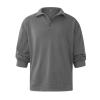 RTRDE Polo Shirts for Men, Mens Shirts Long Sleeve Golf Shirt Big and Tall Shirts Men's Autumn Solid Color V-Neck Button Casual Top Shirt Men Shirts (L, Gray) view 4
