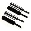Black Portable Exercise Spreader Bar with 4pcs PU Grey Adjustable Straps, Restore Pilates Sports Aid Training Fitness Gear Pilates Aid Kit, Home Yoga Gym Kit with Fur Flocking Storage Bag view 2