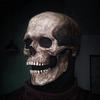 Kapihi Halloween Mask Realistic Old Man Mask Creepy Human Latex Mask,Scary Wrinkle Halloween Cosplay Costume Mask Party Props (M) view 2