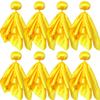 Ahuimeius 8 Pcs Yellow Penalty Flag Football Flags, Referee Flag, Lacrosse,Sports Fan for Football Games Party Accessory Referee Game, Superbowl Party Decorations view 1