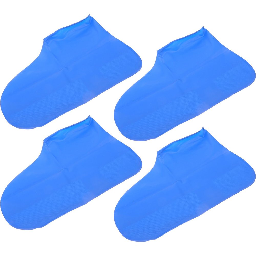SUPVOX Cycling Shoes Protector 2 Pack Waterproof and Non Slip Boot Covers Safety Cover Shoes for Outdoor Use