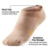 Gonii Ankle Socks Womens Running Athletic No Show Socks Cushioned 5-Pairs Nude view 3