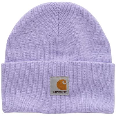 Carhartt Knit Beanie Cuff Hat, Lavender, One Size