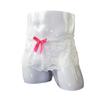 AGJGFM Mens Lace sissy pouch panties skirted thong bikini underwear White view 2
