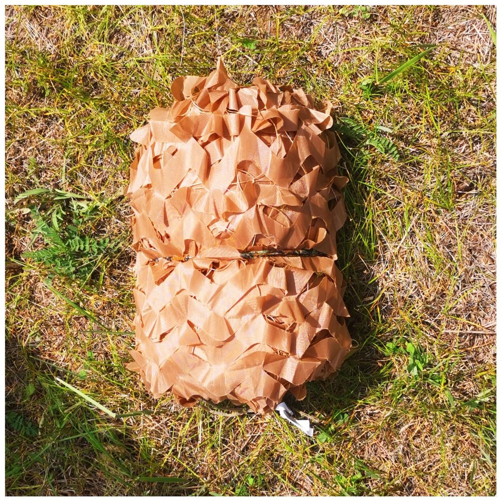 AITAF Camo Net Military Reinforced Camouflage Netting 1m 2m 3m 4m 5m Woodland Oxford Camo Netting, Sunshade Camping Shooting Hunting Blind Nets (Size : 1m x 2m)