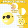 Jexine 30 Pcs Tennis Vibration Dampener Silicone Tennis Racket Dampener Cute Tennis Supplies for Gift (Assorted) view 3