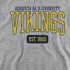 Augustana University Official Est. Date Unisex Adult Pull-Over Hoodie, Athletic Heather, Large view 2