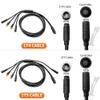 PALUMMA Ebike Extension Cable, 1T4/1T5 Waterproof E-Bike Integration Cable for 24V-72V Electric Bikes (Black, 180CM) view 3