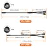 PALUMMA Ebike Extension Cable, 1T4/1T5 Waterproof E-Bike Integration Cable for 24V-72V Electric Bikes (Black, 180CM) view 4