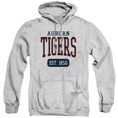 Auburn University Official Est. Date Unisex Adult Pull-Over Hoodie, Athletic Heather, Small