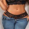 Avidlove Women Lace Panties Sexy Underwear pack lace hipster lingerie thong pack of 3 view 3