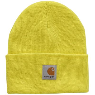 Carhartt Unisex Baby Knit Beanie Cuff Hat, Sulphur Spring,One Size