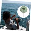 BESPORTBLE Large Fish Net Fishing Cast Net Folding Design String Bag for Lake Random Color view 4
