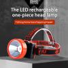 JUJINGYANG LED Strong Rechargeable Home Outdoor Diving Headlight (981) view 2