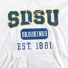South Dakota State University Official Founded Date Unisex Adult Pull-Over Hoodie, White, Medium view 2