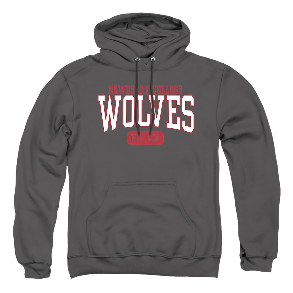 Newberry College Official Est. Date Unisex Adult Pull-Over, Charcoal, XL