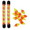 Aventik Strike Indicator Hand Tied Floating Fly Fishing Nymphs & Dry Fly 12 pc Each Style Strike Indicator Fly Fishing (Semi red and Yellow, M) view 1