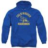 California State University, Bakersfield Official One Color Logo Unisex Adult Pull-Over Hoodie, Royal Blue, 2X-Large view 1