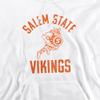 Salem State University Official One Color Logo Unisex Adult Pull-Over Hoodie, White, Large view 2