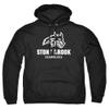 Stony Brook University Official One Color Logo Unisex Adult Pull-Over Hoodie, Black, 2X-Large view 1