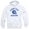 Albany State University Official One Color Logo Unisex Adult Pull-Over Hoodie, White, 2X-Large view 2