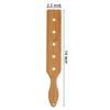 HILAZA Bamboo Wood Paddle, 14 Inch Wooden Paddle with Airflow Holes view 2