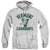 University of Vermont Official One Color Logo Unisex Adult Pull-Over Hoodie, Athletic Heather, 2X-Large view 1