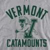 University of Vermont Official One Color Logo Unisex Adult Pull-Over Hoodie, Athletic Heather, 2X-Large view 2