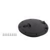 Boat hatchs Black 8" Round Non Slip Inspection hatchs w/Detachable Cover for Marine Boat Yacht Truck RV view 1