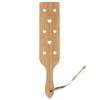 HILAZA Bamboo Wood Paddle, 13.3 Inch Wooden Paddle with Airflow Holes view 1