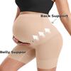 Peauty Maternity Shapewear Shorts for Women Pregnancy Underwear Post Partum Underwear for Women Maternity Panties Pregnancy Clothes Fajas Para Embarazadas (Nude+Nude+Black M) view 3