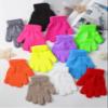 Glooarm 12 Pairs Kids Gloves Winter Toddler Full Fingers Knit Children Stretchy Warm Gloves Bulk for Boys Girls view 4