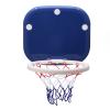 HUAOSN Indoor Basketball Hoop Set, Foldable Wall Mounted Mini Basketball Board with Suction Cup Fixing, for Toddlers Door or Wall Installation(L-Bule) view 1