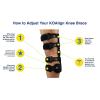 FBITE Knee Immobilizer Support Device, Hip Knee Support Brace for Knee Pain, Universal Size - Sold as Single Unit,Right view 3